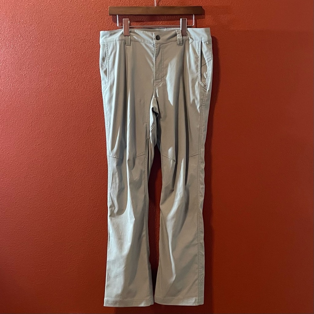 Stio‎ Men’s Coburn Regular Fit Gray Technical Gorpcore Stretch Woven Twill Pants